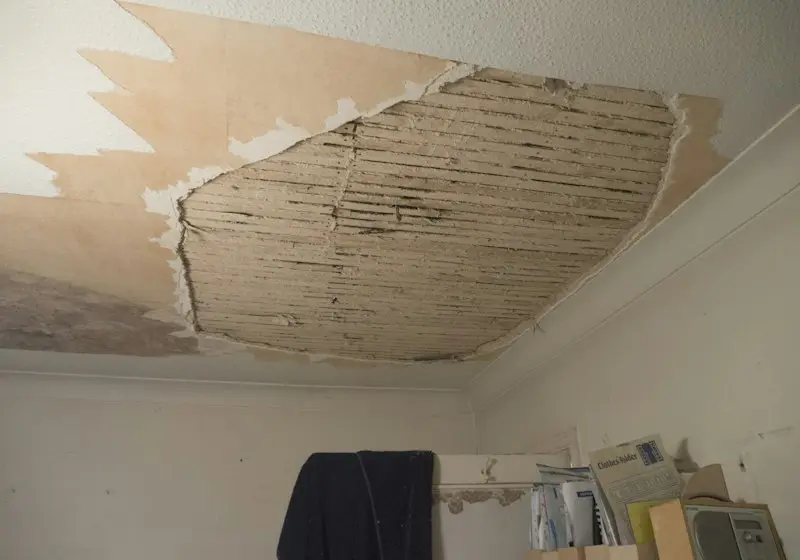 Plumber finding a hidden leak